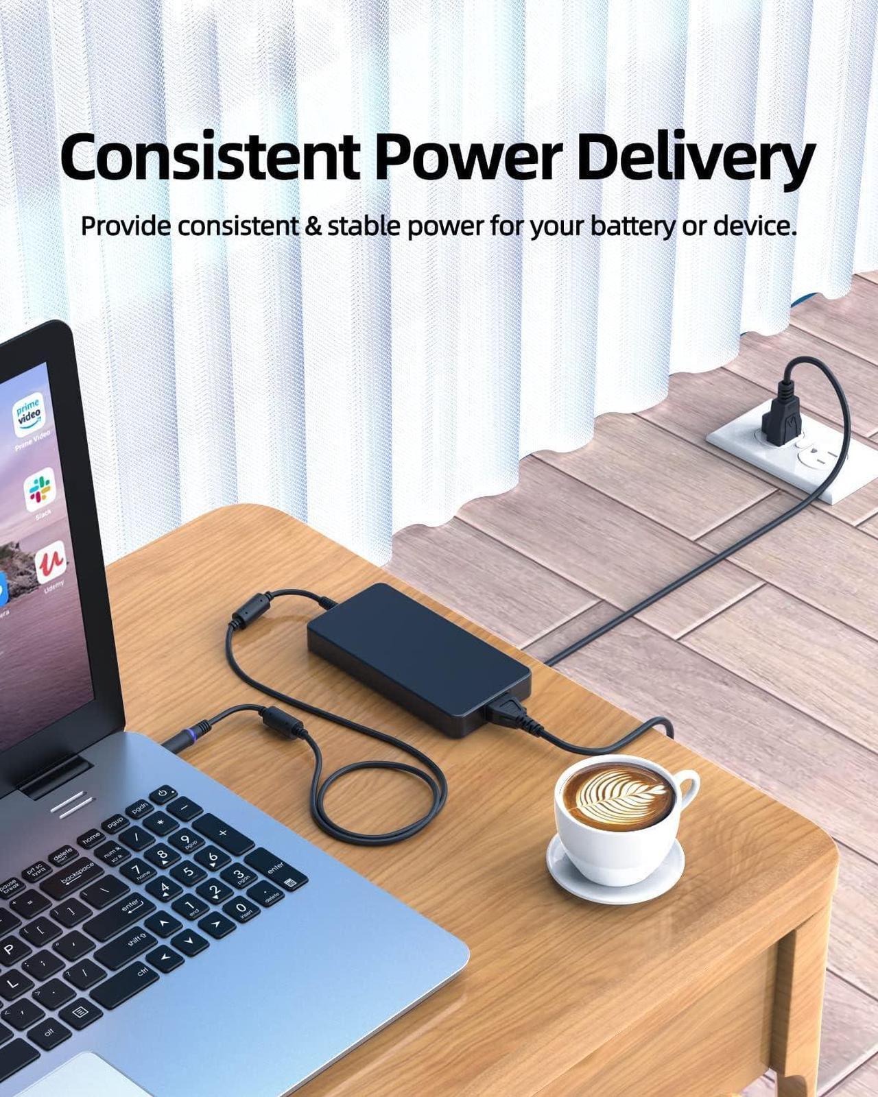 Alt view image 7 of 7 - 240W 180W AC Charger Fit for Dell G Series G16 7620 Gaming Laptop Adapter Power Supply Cord