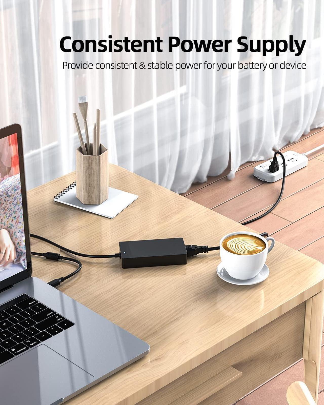Alt view image 7 of 7 - 90W USB-C Charger Fit for HP Pavilion Plus 14-eh0035nr 14-eh0097nr 14-eh1047nr, Envy 17.3 inch 17-cr1005cl 17-cw0023dx 17-cw0097nr Laptop Power Cord