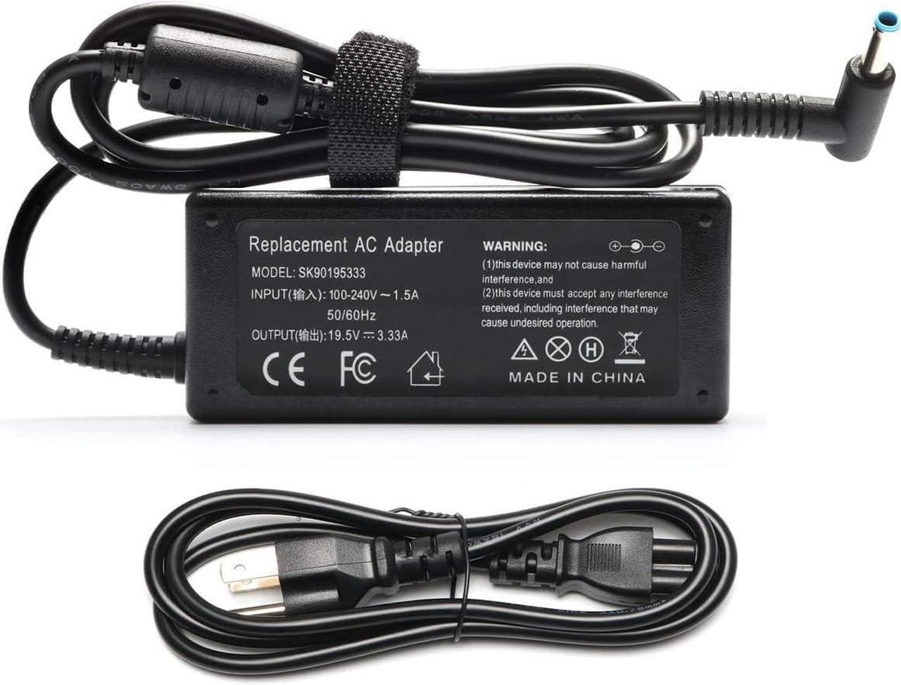 19.5V 3.33A 65W Laptop Charger for HP (All Series) 741727-001 Replacement AC Power Adapter Charger for Hp ProBook 640 G2 440 G3 440 G5 450 G3 450 G4 450 G5 450 G6 470 G3 650 G2 740015-002 Laptop