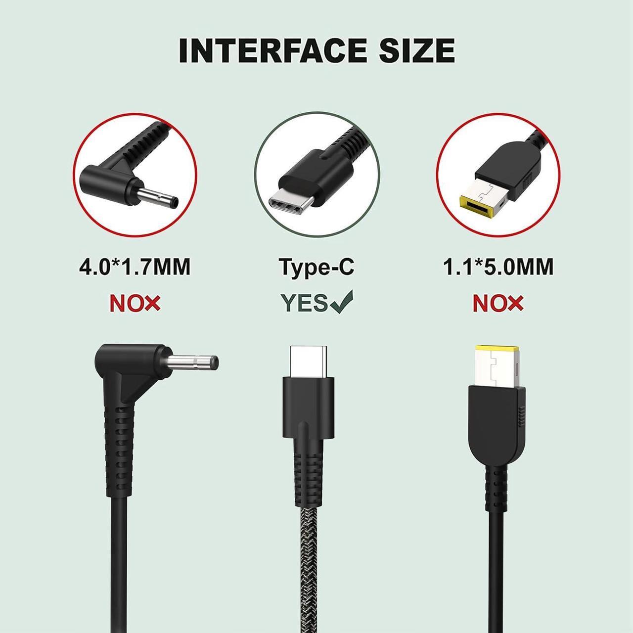 Alt view image 3 of 7 - 65W 90W OptiPlex Charger Replacement for Dell OptiPlex 9020 9010 7090 7070 7060 7050 7040 3090 3070 3060 3050 3040 3020 Micro Desktop Computer Ac Adapter