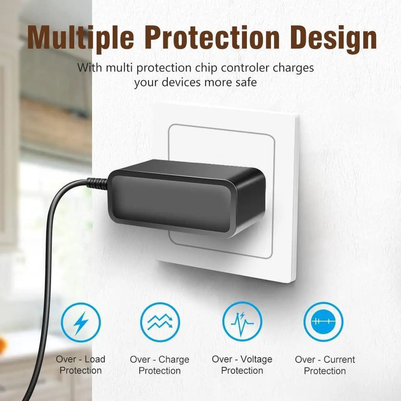 Alt view image 3 of 7 - TAIFU 12V 3A 2A AC Adapter for Naclud X15 FUNYET Duetbook 14 NY-01 ApoloSign NJP1561P NJP1561P-02 N5095 CPU, SGIN X15 M15 X14 Laptop Charger, BMAX MaxBook X15 S15 S13 Y14 Y13 X14 Power Supply Cord