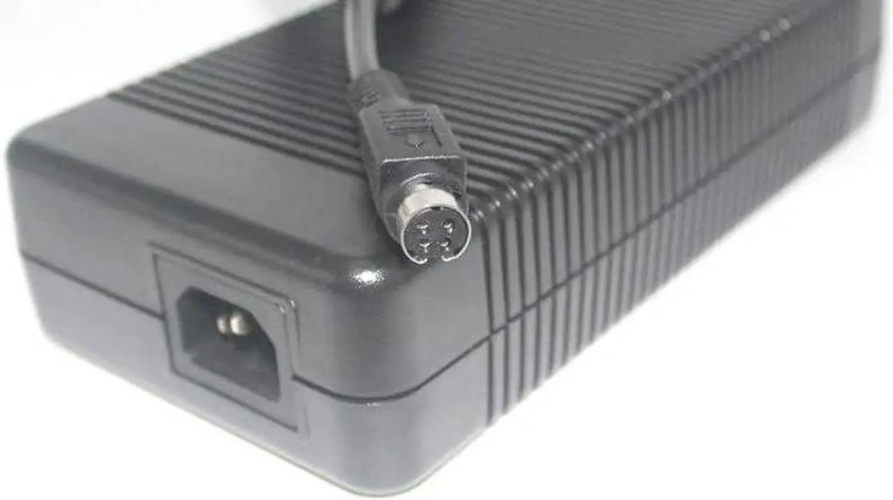 Alt view image 3 of 4 - 330W 19.5V 16.9A 4 Hole AC Adapter Power Supply for dell Alienware X711 P775DM3G MSI GT83VR GT73VR GT80 MSI deltal Desktop Trident 3 Series: ADP-330AB D Clevo P370SM-A P775DM3 X7200 Laptop Charger