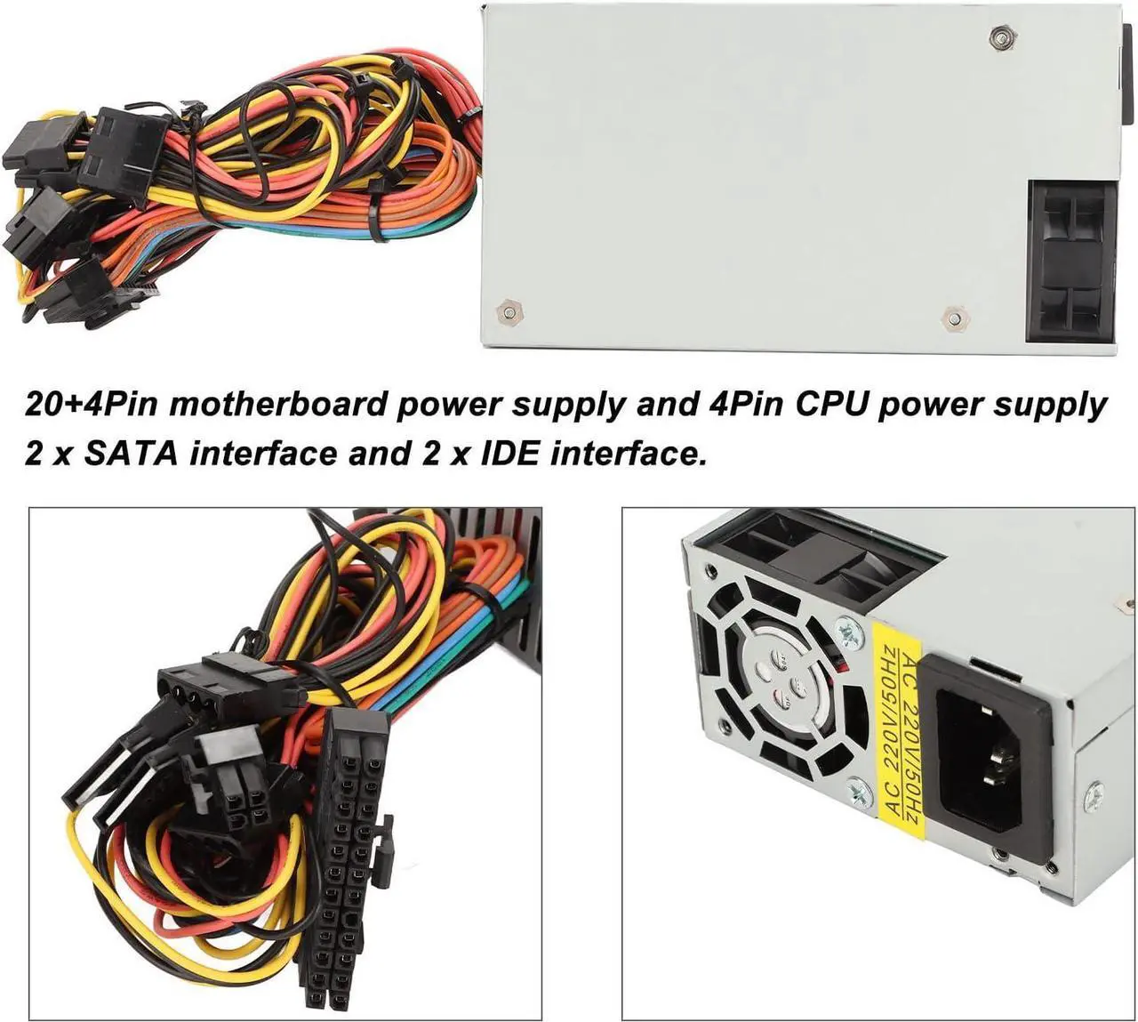 Alt view image 4 of 7 - FSP270 60LE 1U Power Supply, 270W Rated Power, Stable Power, High Efficiency, Strong Metal, for PC Server with Heat Dissipation