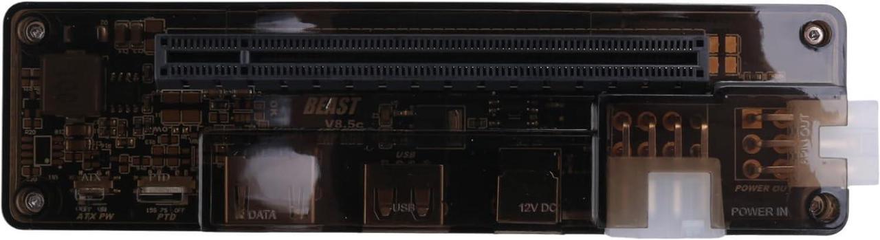 Alt view image 6 of 7 - External Laptop Graphics Card Dock Laptop Docking Station Video Card Set Kit Express Card Cable