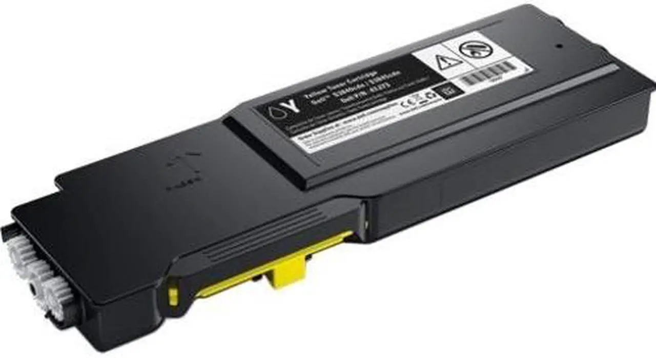 Alt view image 5 of 5 - DELL PRINTER ACCESSORIES XMHGR 9K HI YIELD YELLOW CARTRIDGE