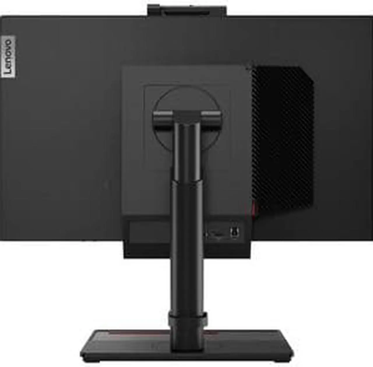 Alt view image 12 of 14 - Lenovo ThinkCentre TIO24Gen 4 24" WLED FHD- Touch Monitor with Webcam, Speaker and Mic