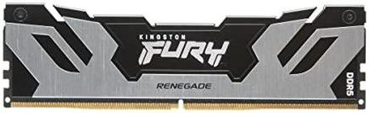 Kingston Fury Renegade DDR5 Silver/Black XMP 48GB 6000MT/s CL32 DIMM Desktop Gaming Memory - KF560C32RS-48