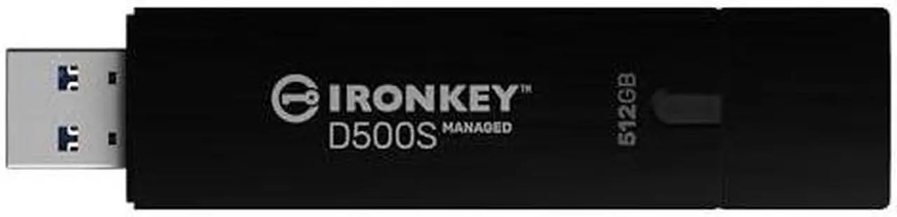 Alt view image 3 of 7 - Kingston IKD500SM/512GB 512gb Ironkey Managed D500sm