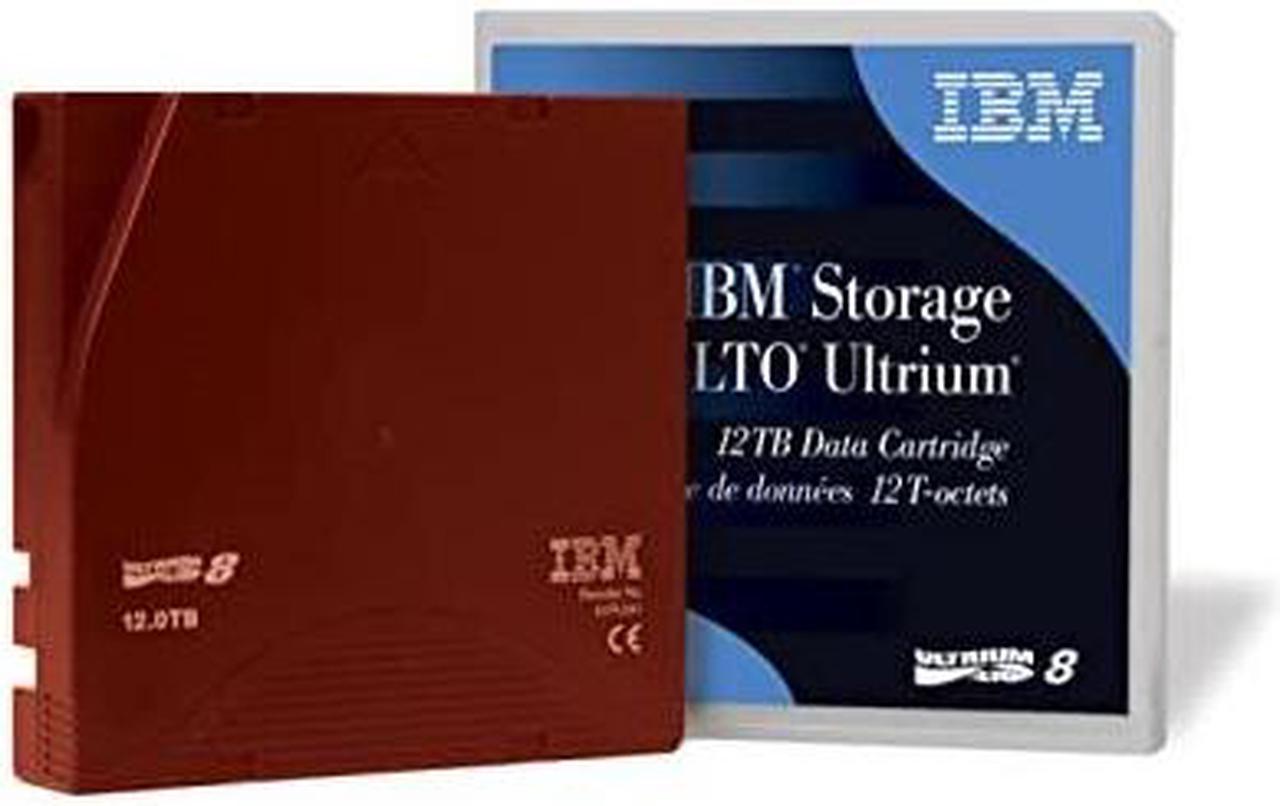 IBM 01PL041 LTO-8 Ultrium, 12TB/30TB, Part # 01PL041