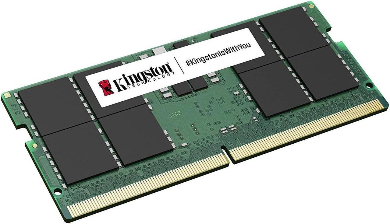 Kingston ValueRAM 32GB 5600MT/s DDR5 Non-ECC CL46 SODIMM (Kit of 2) 1Rx8 KVR56S46BS8K2-32 Laptop Memory