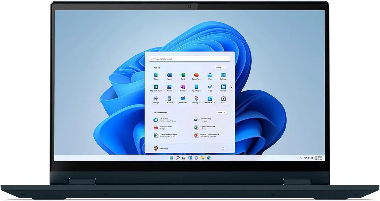 Alt view image 11 of 17 - Lenovo IdeaPad Flex 5 14ALC05 82HU0159US 14" Touchscreen Convertible 2 in 1 Notebook - Full HD - 1920 x 1080 - AMD Ryzen 3 5300U Quad-core (4 Core) 2.60 GHz - 4 GB Total RAM - 4 GB On-board Memor
