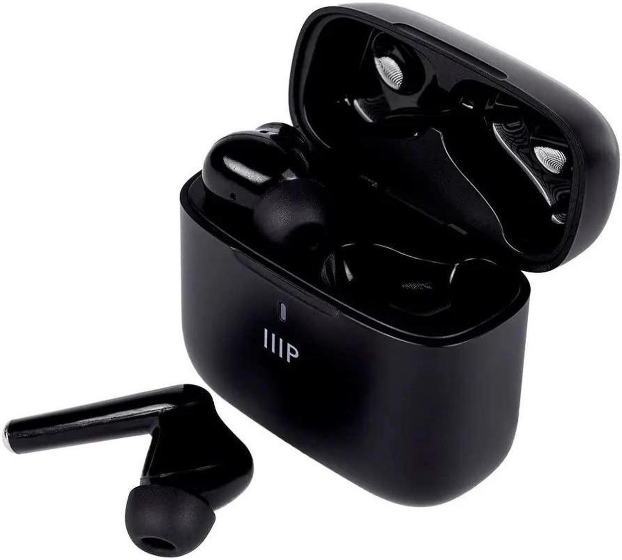 Alt view image 7 of 11 - Monoprice Horizon ANC True Wireless Earphones with ANC, Qualcomm QCC3040 Bluetooth 5.2, 4 Mics, cVc 8.0, Adaptive aptX, AAC, Gaming Low Latency Mode, Sweatproof, Charging Case