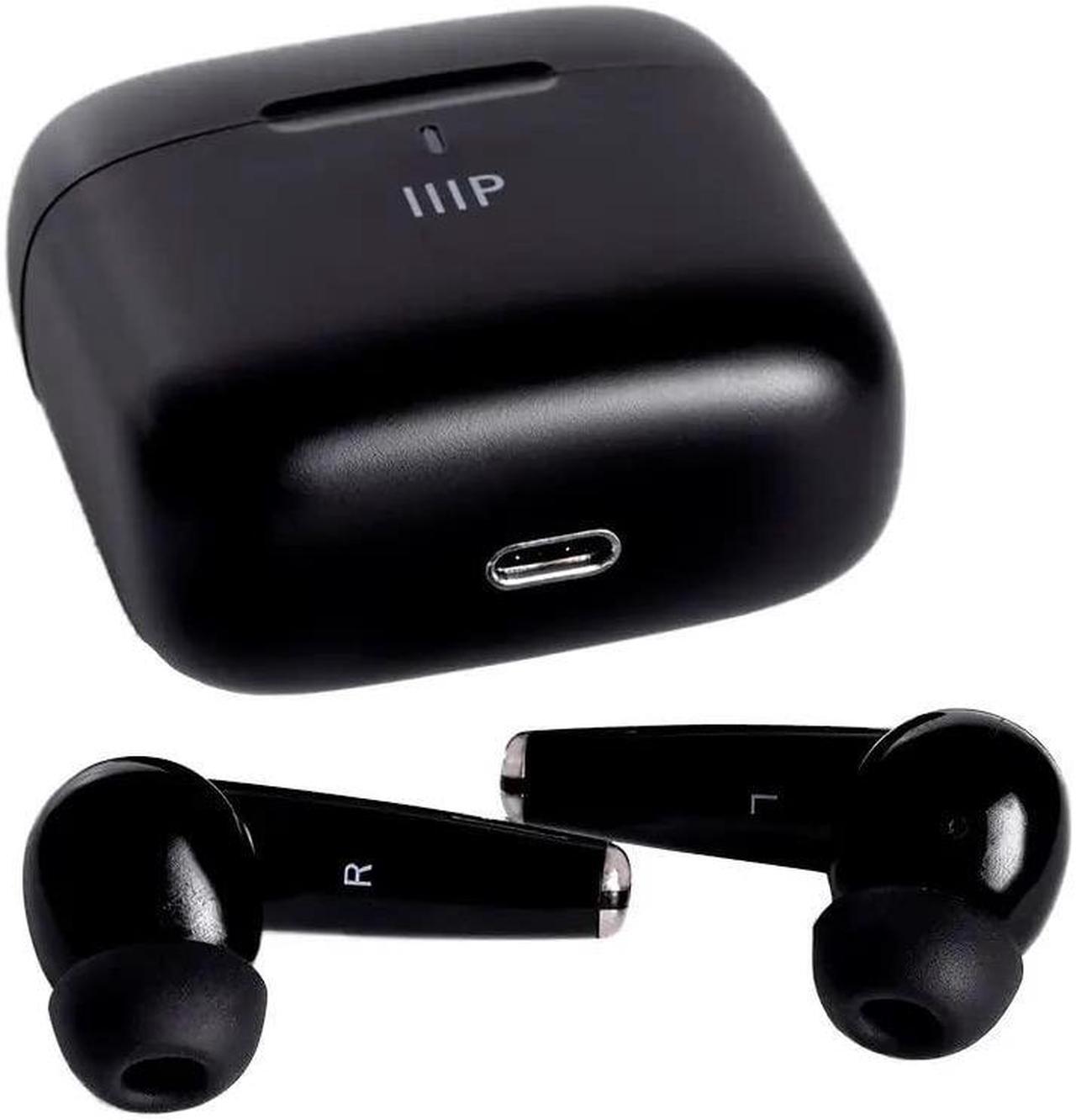Alt view image 8 of 11 - Monoprice Horizon ANC True Wireless Earphones with ANC, Qualcomm QCC3040 Bluetooth 5.2, 4 Mics, cVc 8.0, Adaptive aptX, AAC, Gaming Low Latency Mode, Sweatproof, Charging Case
