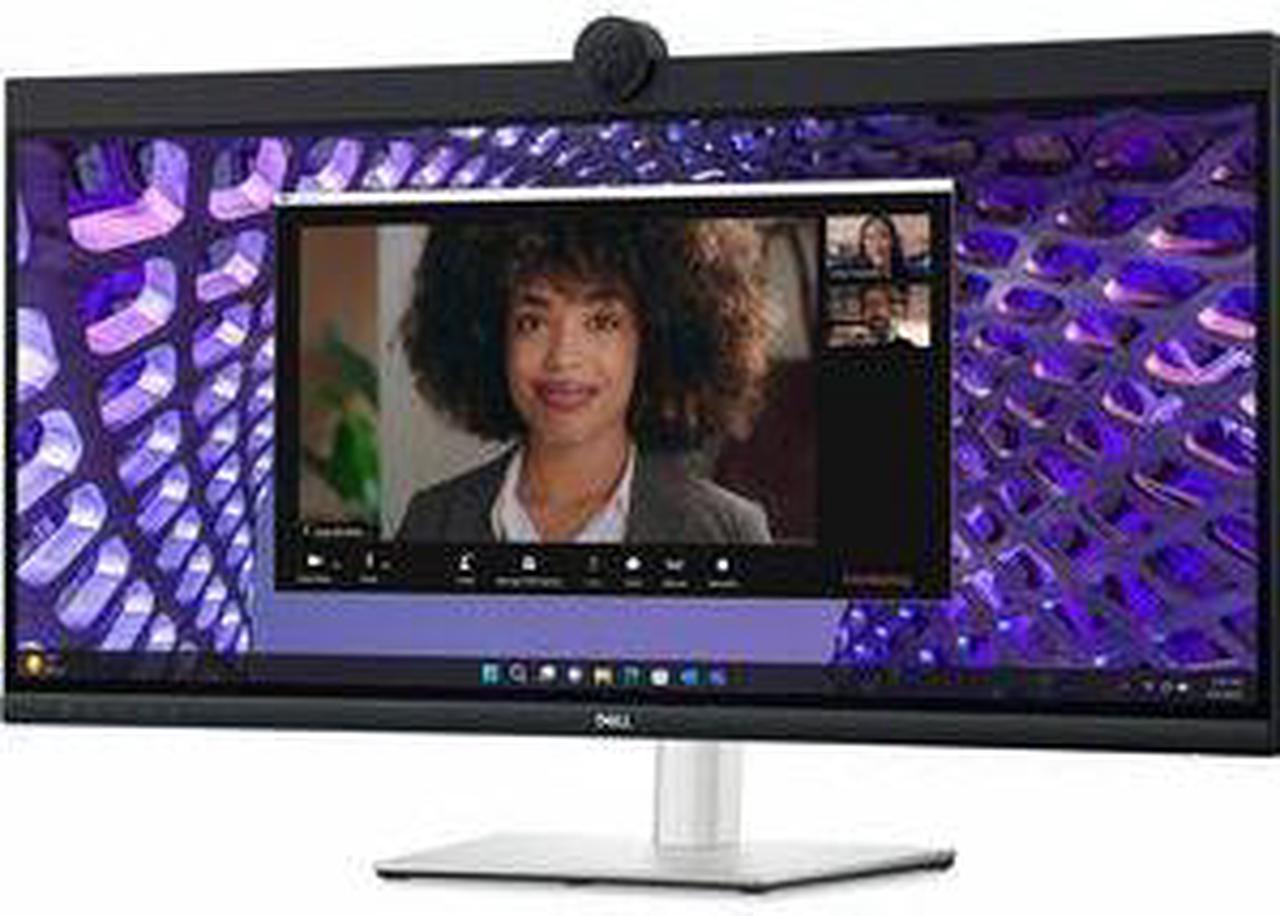 Dell P3424WEB 34" Class Webcam UW-QHD Curved Screen LED Monitor - 21:9