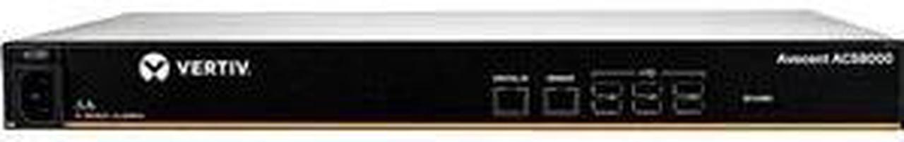 Alt view image 8 of 8 - Avocent ACS8008SAC-400 Acs Advanced Console Server - Console Server - 8 Ports - Gige, Rs-232 - 1U