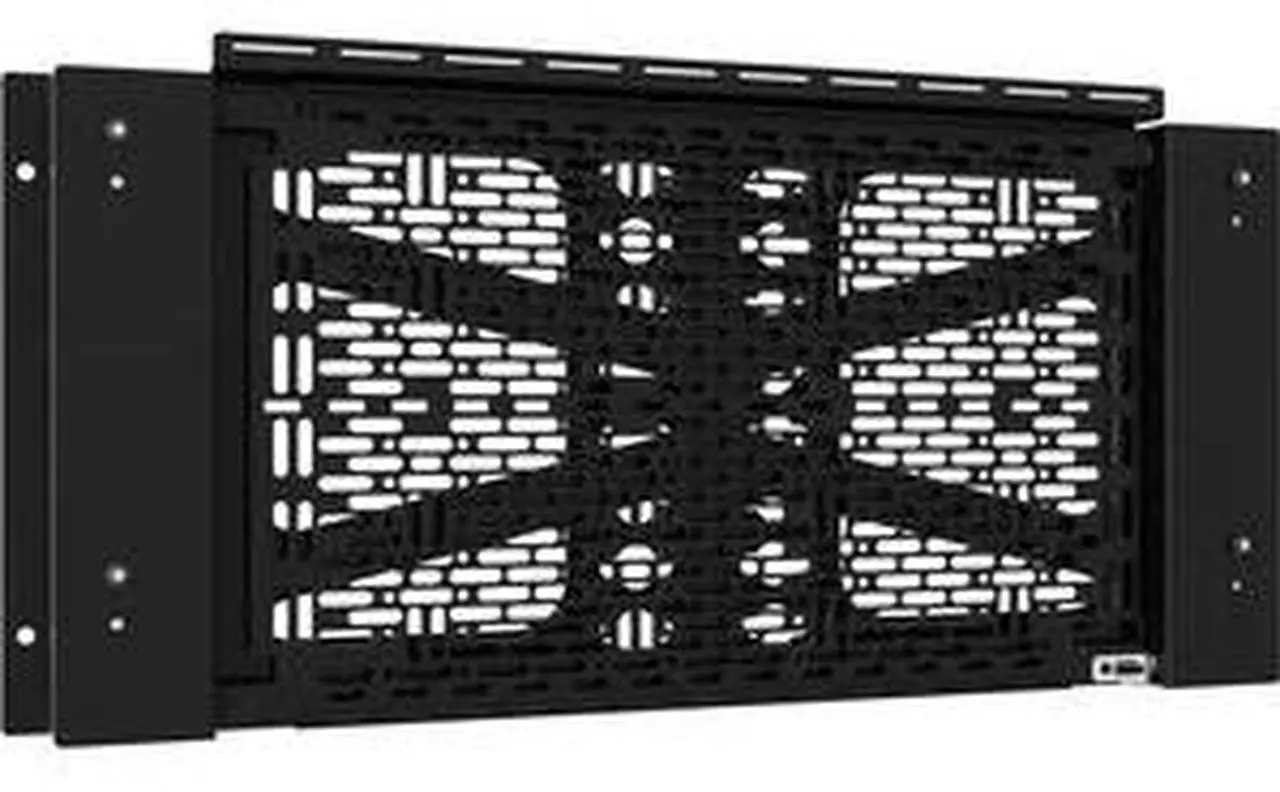 Alt view image 6 of 6 - Chief Proximity Component Storage Slide-Lock Panel for AV Systems - Black
