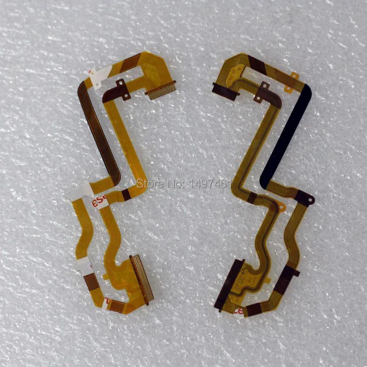 2PCS LCD hinge rotate shaft Flex Cable for HDR-CX220E HDR-CX290E CX220 CX290 Video Camera