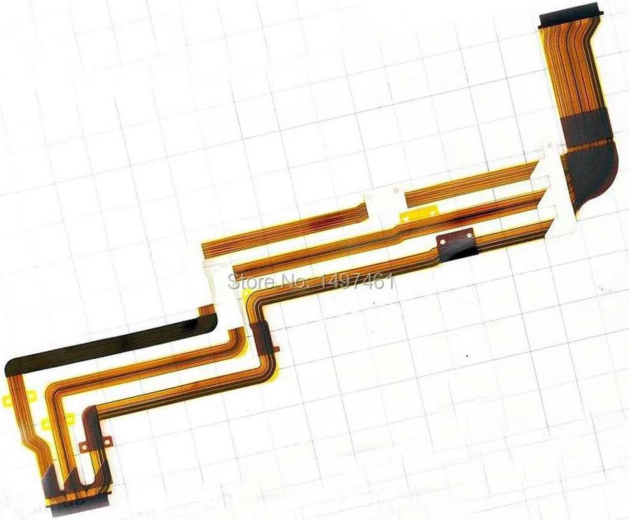 LCD hinge rotate shaft Flex Cable for HDR-PJ630 HDR-CX650 HDR-PJ660 HDR-CX630 CX630E PJ630E PJ650E PJ660E Video Camera