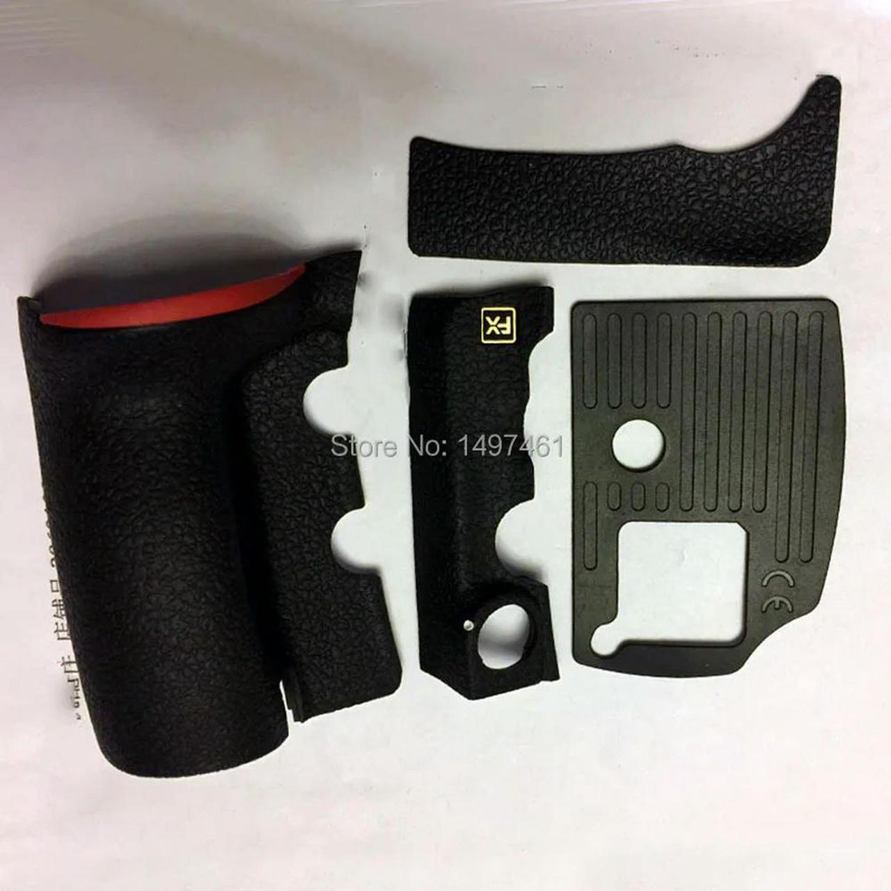 A Set of 4PCS body rubber (Grip+left side+thumb+bottom) repair parts For D810 SLR