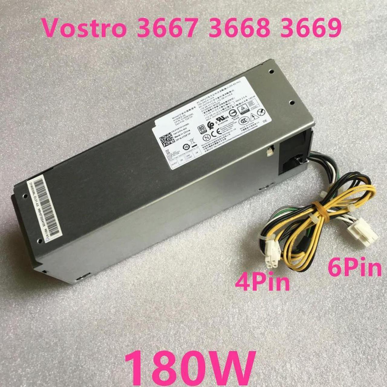 OwnShoe PSU For Vostro 3667 3668 3669 6Pin 180W Power Supply H180ES-00 L180ES-01 L180AS-03 HU180NS-00 HK280-81FN AC180ES-01