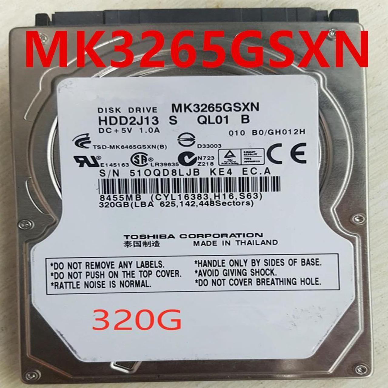 OwnShoe Almost HDD For 320GB 2.5" SATA 8MB 5400RPM For Internal HDD For Laptop HDD For MK3265GSXN