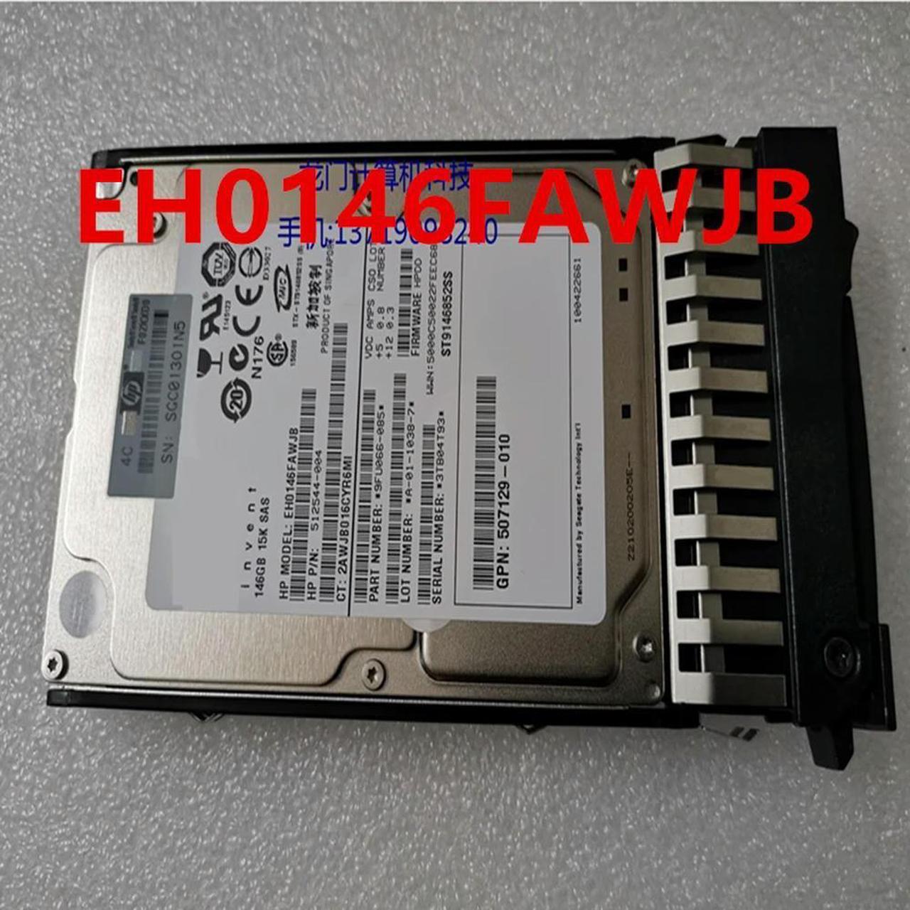 OwnShoe Almost HDD For 146GB 2.5" SAS 16MB 15000RPM For Server HDD For 512544-004 507129-010 EH0146FAWJB