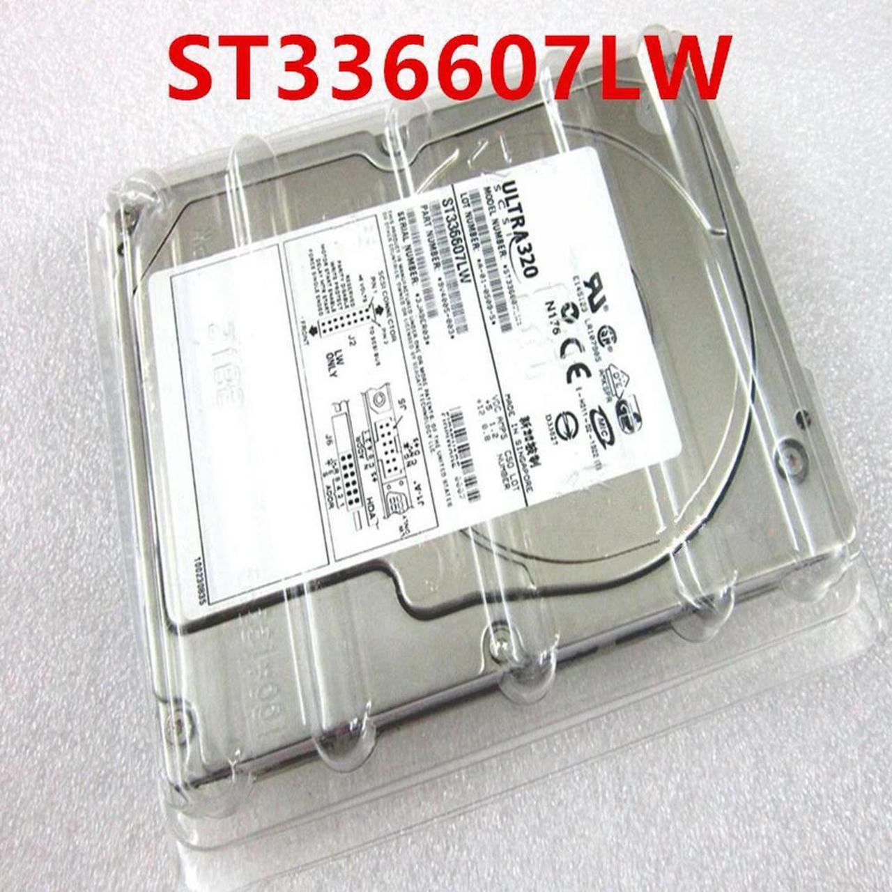 OwnShoe Almost HDD For U320 36GB 3.5" SCSI 68Pin 8MB 10000RPM For Internal HDD For Server HDD For ST336607LW