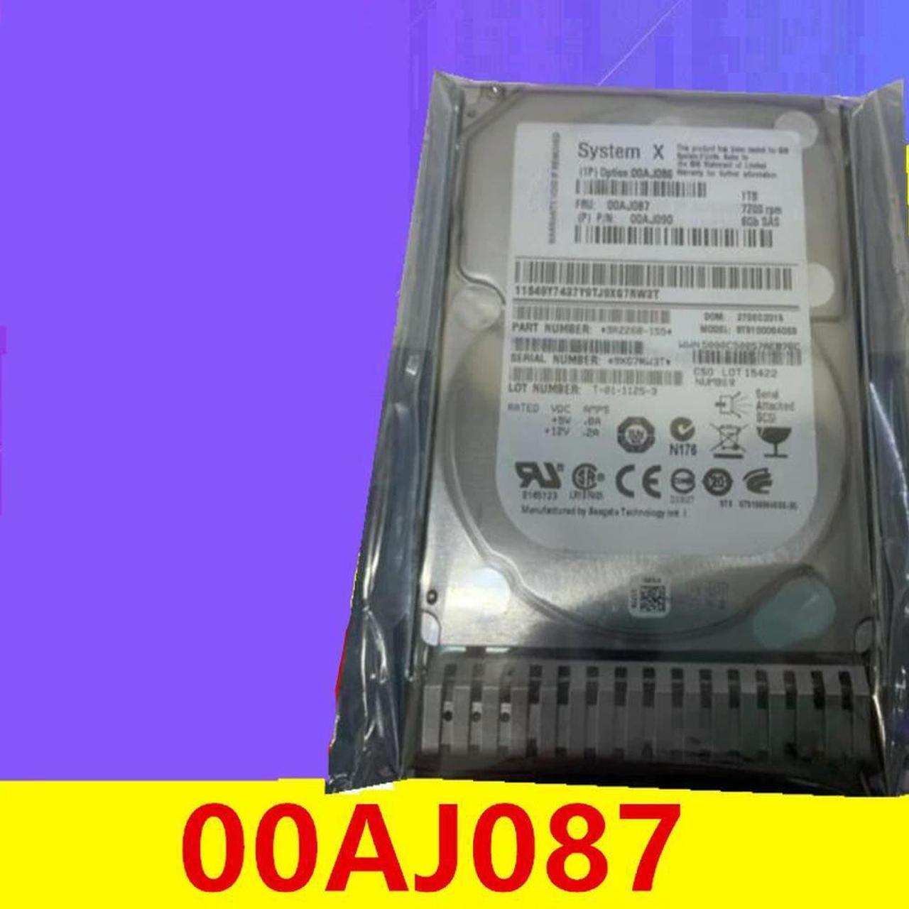 OwnShoe HDD For X3650 3850 M5 1TB 2.5" SAS 64MB 7200RPM For Internal HDD For Server HDD For 00AJ087 00AJ086 00AJ090