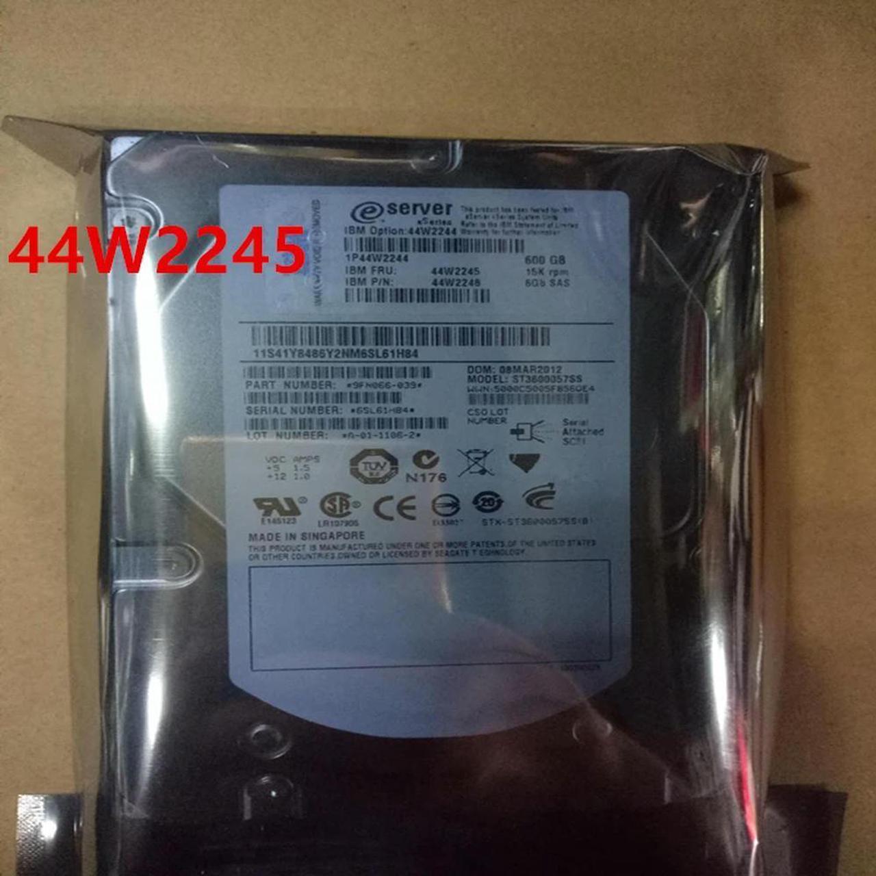 OwnShoe HDD For DS3400 DS3500 600GB 3.5" SAS 64MB 15000RPM For Internal HDD For Server HDD For 44W2244 44W2245 44W2248