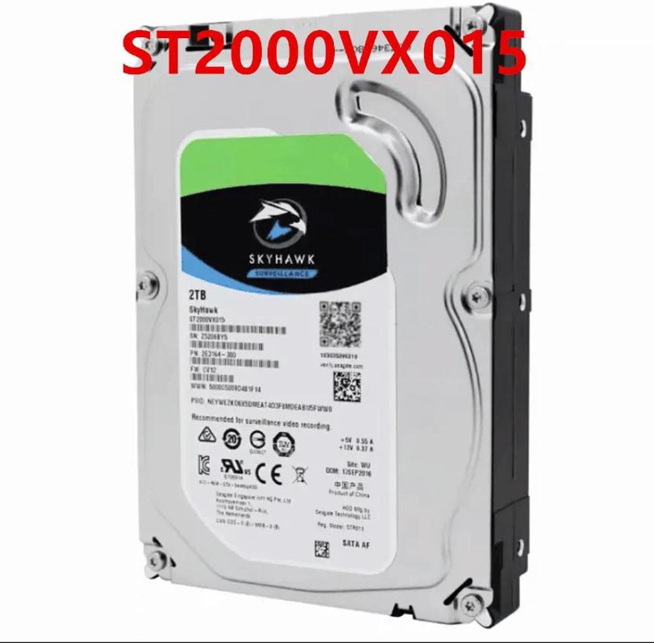 OwnShoe HDD For 2TB 3.5" SATA 6 Gb/s 256MB 5900RPM For Internal HDD For Surveillance HDD For ST2000VX015