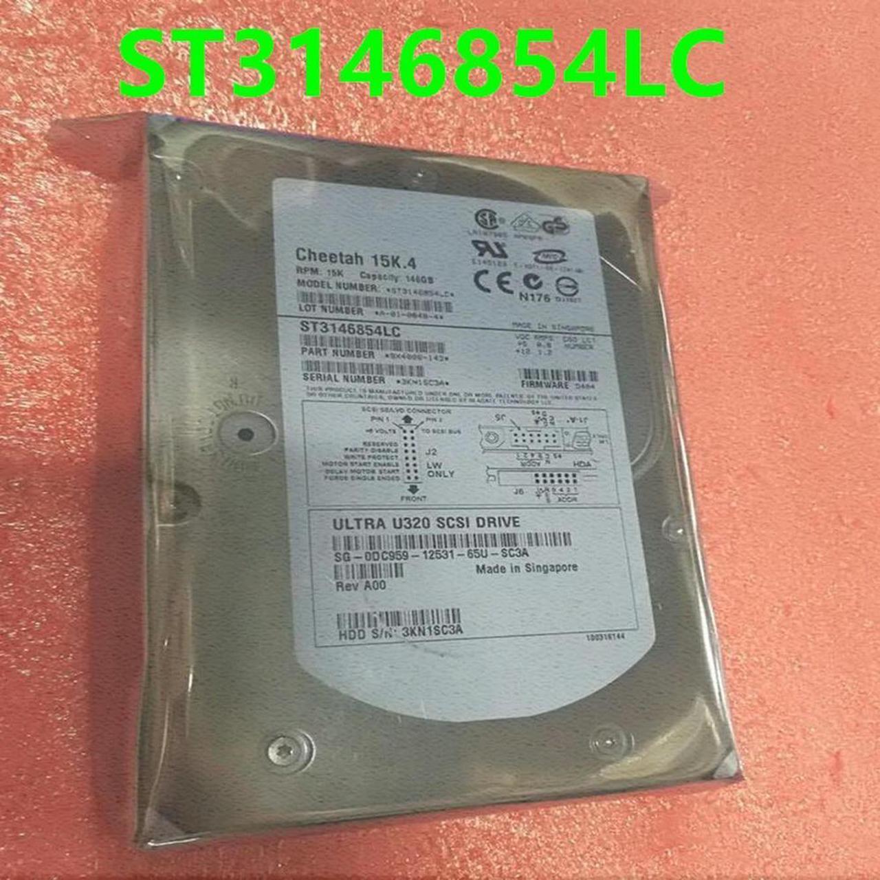 OwnShoe Almost HDD For 146GB 3.5" SCSI 16MB 15000RPM For Internal HDD For Server HDD For ST3146854LC