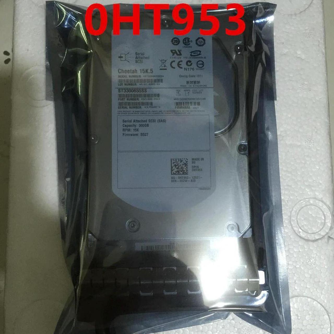 OwnShoe Almost HDD For 300GB 3.5" SAS 64MB 15000RPM For Internal HDD For Enterprise Class HDD For HT953 0HT953 ST3300655SS