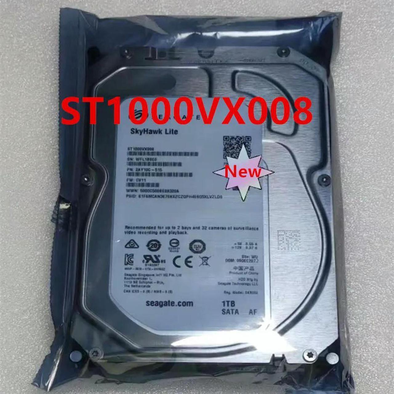 OwnShoe HDD For Skyhawk 1TB 3.5" SATA 64MB 5900RPM For Surveillance Hard Disk For ST1000VX008