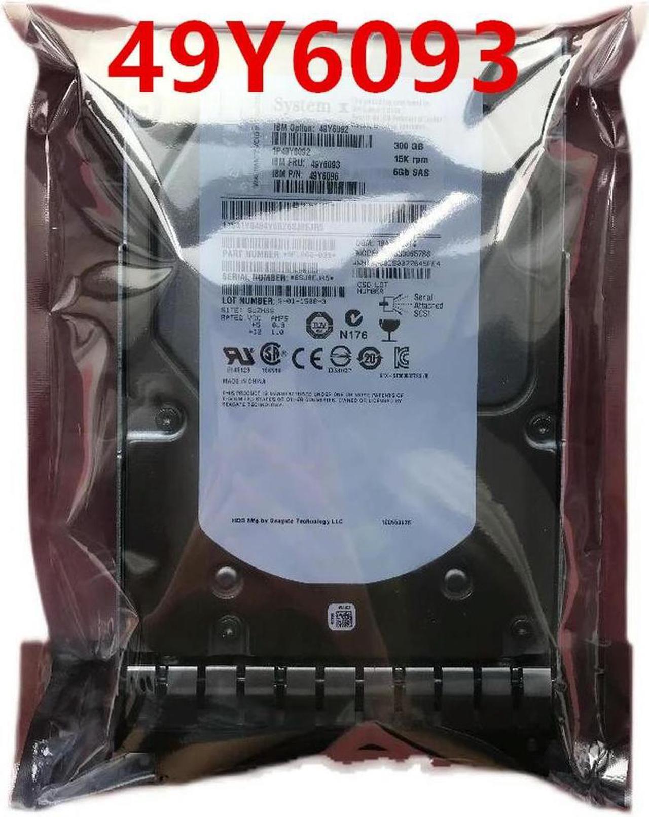 OwnShoe HDD For X3650 M4 M5 300GB 3.5" SAS 32MB 15000RPM For Internal HDD For Server  HDD For 49Y6093 49Y6092 49Y6096