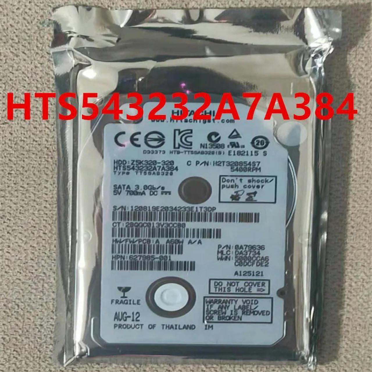 OwnShoe Almost HDD For Hgst 320GB 2.5" SATA 3 Gb/s 5400RPM 7MM For Internal Hard Disk For Laptop HDD For HTS543232A7A384