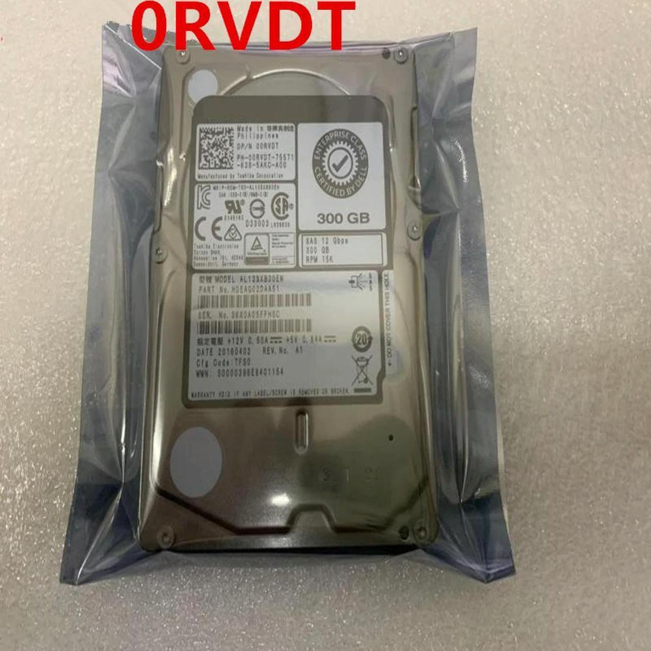 OwnShoe HDD For 300GB 2.5" SAS 12 Gb/S 64MB 15000RPM For Internal HDD For Server HDD For 0RVDT 00RVDT AL13SXB30EN