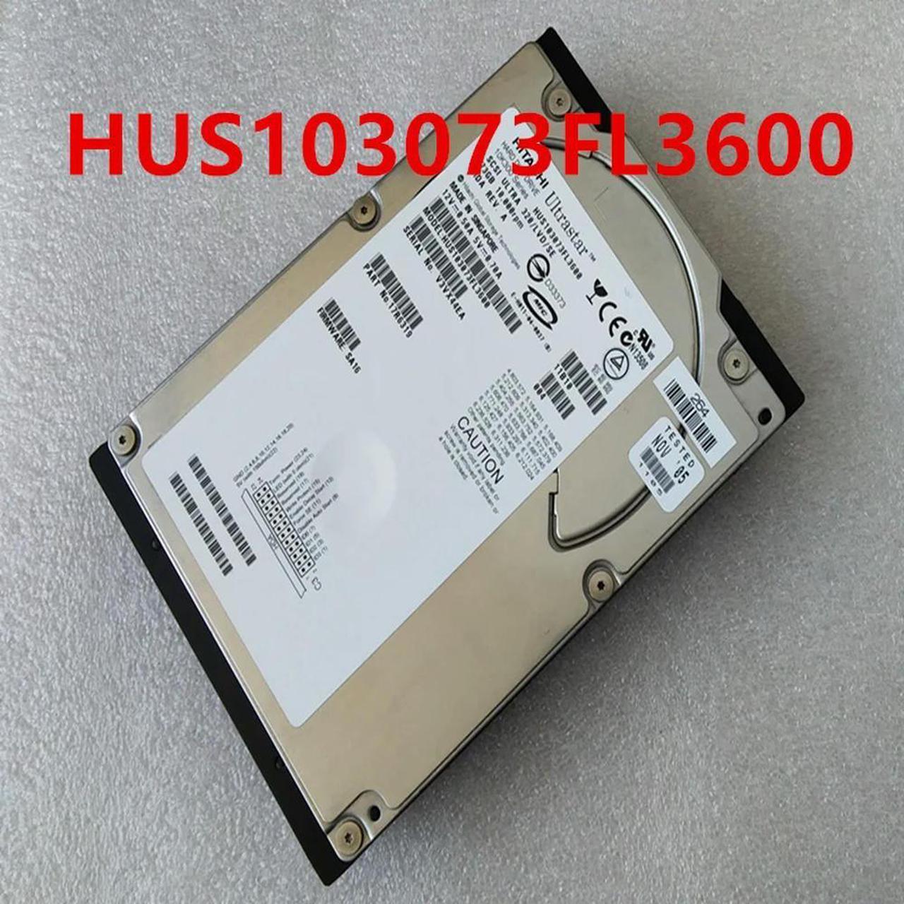 OwnShoe Almost HDD For Hitachi 73GB 3.5" 68Pin SCSI 8MB 10000RPM For Internal HDD For Server HDD For HUS103073FL3600