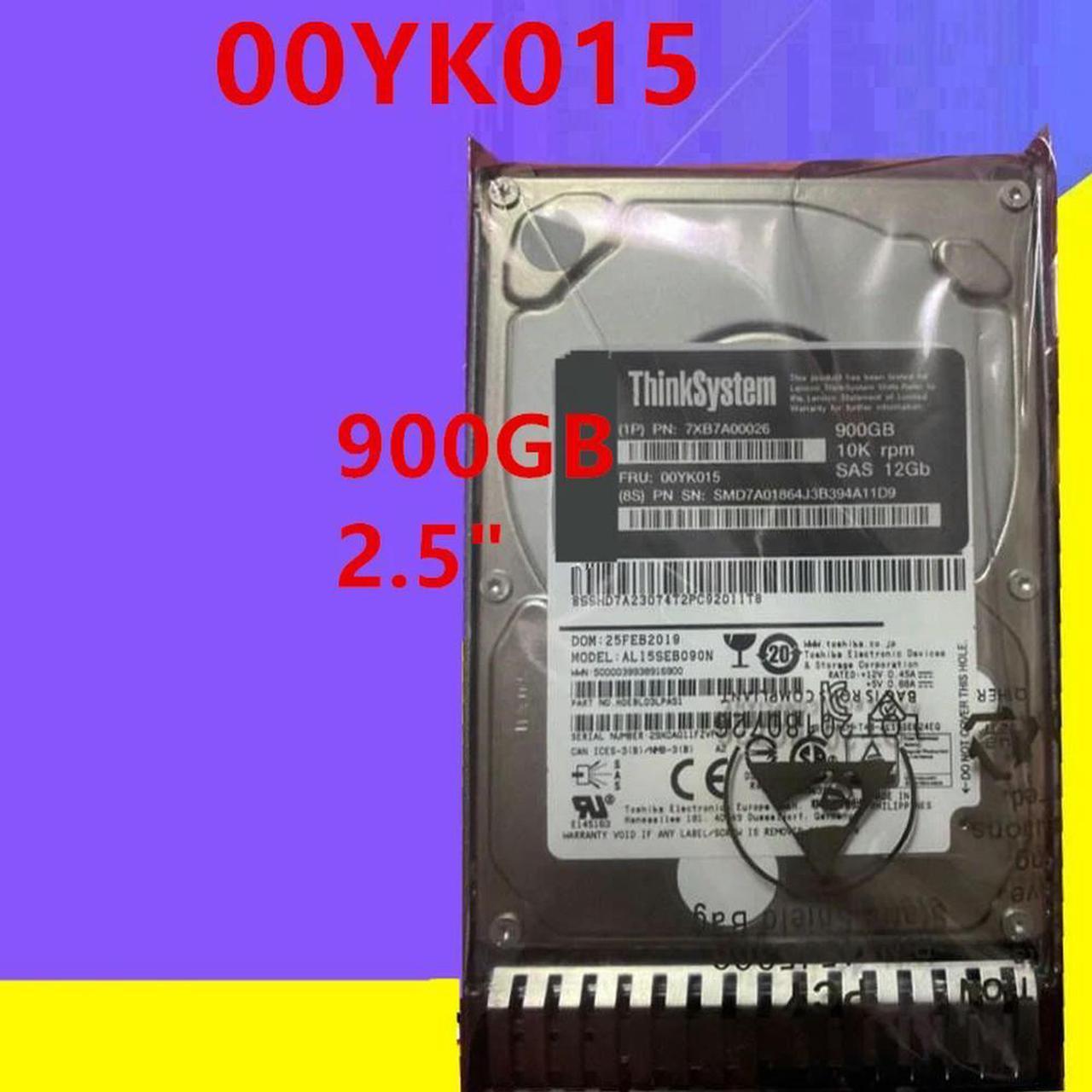 OwnShoe HDD For SR550 650 900GB 2.5" SAS 12 Gb/s 64MB 10K For Internal HDD For Server HDD For 7XB7A00026 00YK015