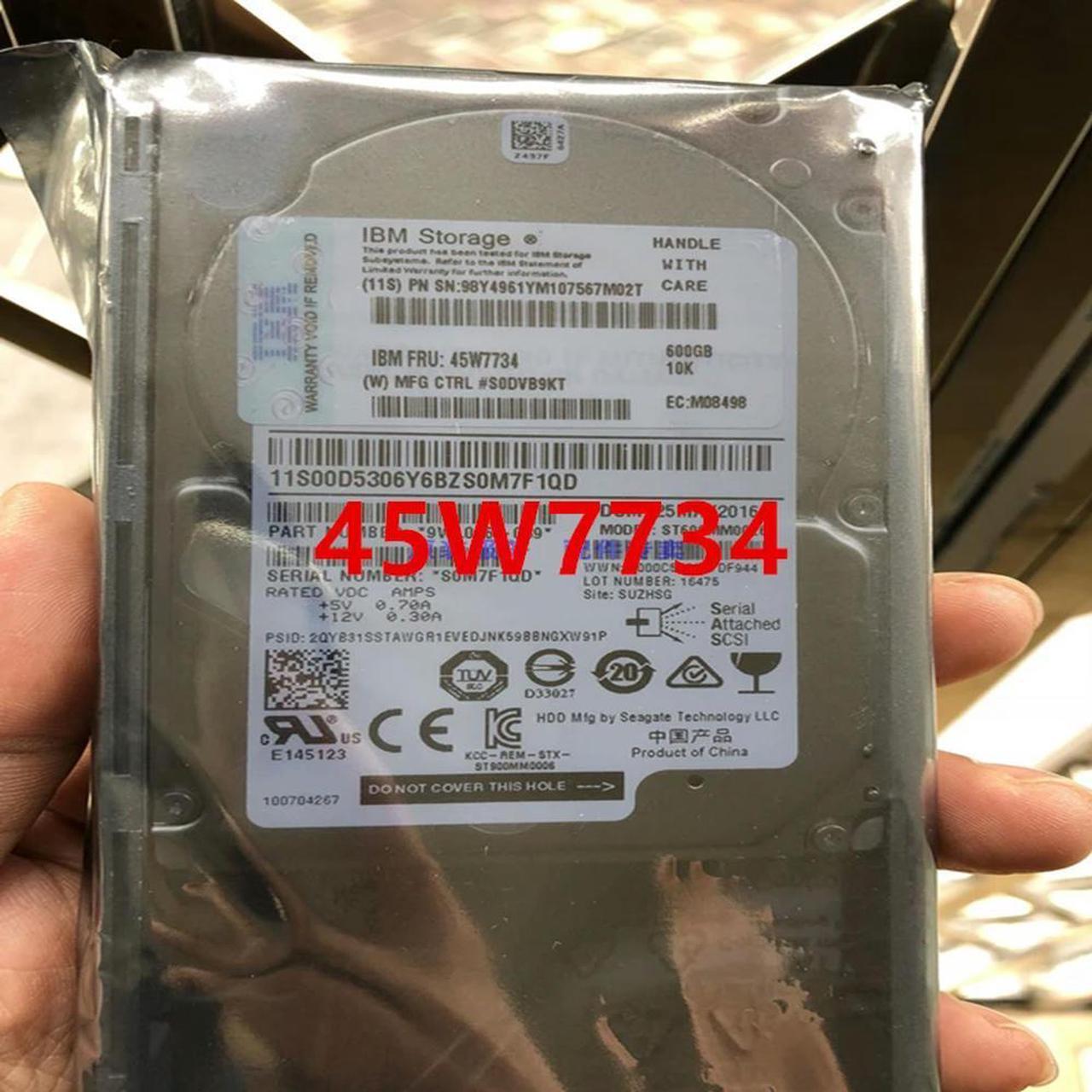 OwnShoe Almost HDD For DS8000 600GB 2.5" SAS 64MB 10000RPM For Internal HDD For Server HDD For 45W7734 98Y4961