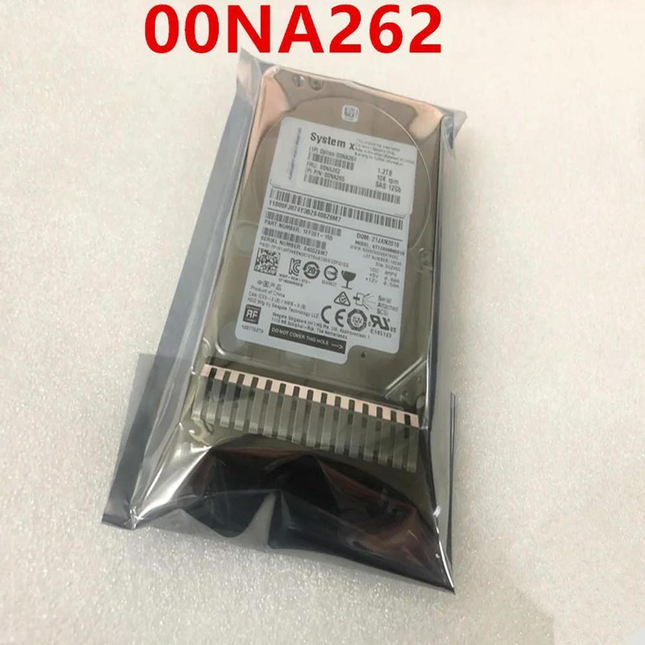 OwnShoe HDD For M5 X6 1.2TB 2.5" SAS 12 Gb/S 128MB 10000RPM For Internal HDD For Server HDD For 00NA262 00NA261 00NA265