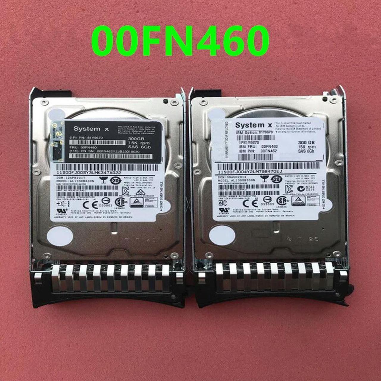 OwnShoe HDD For 300GB 2.5" SAS 64MB 15000RPM For Internal HDD For Server HDD For 81Y9670 00FN460 00FN462