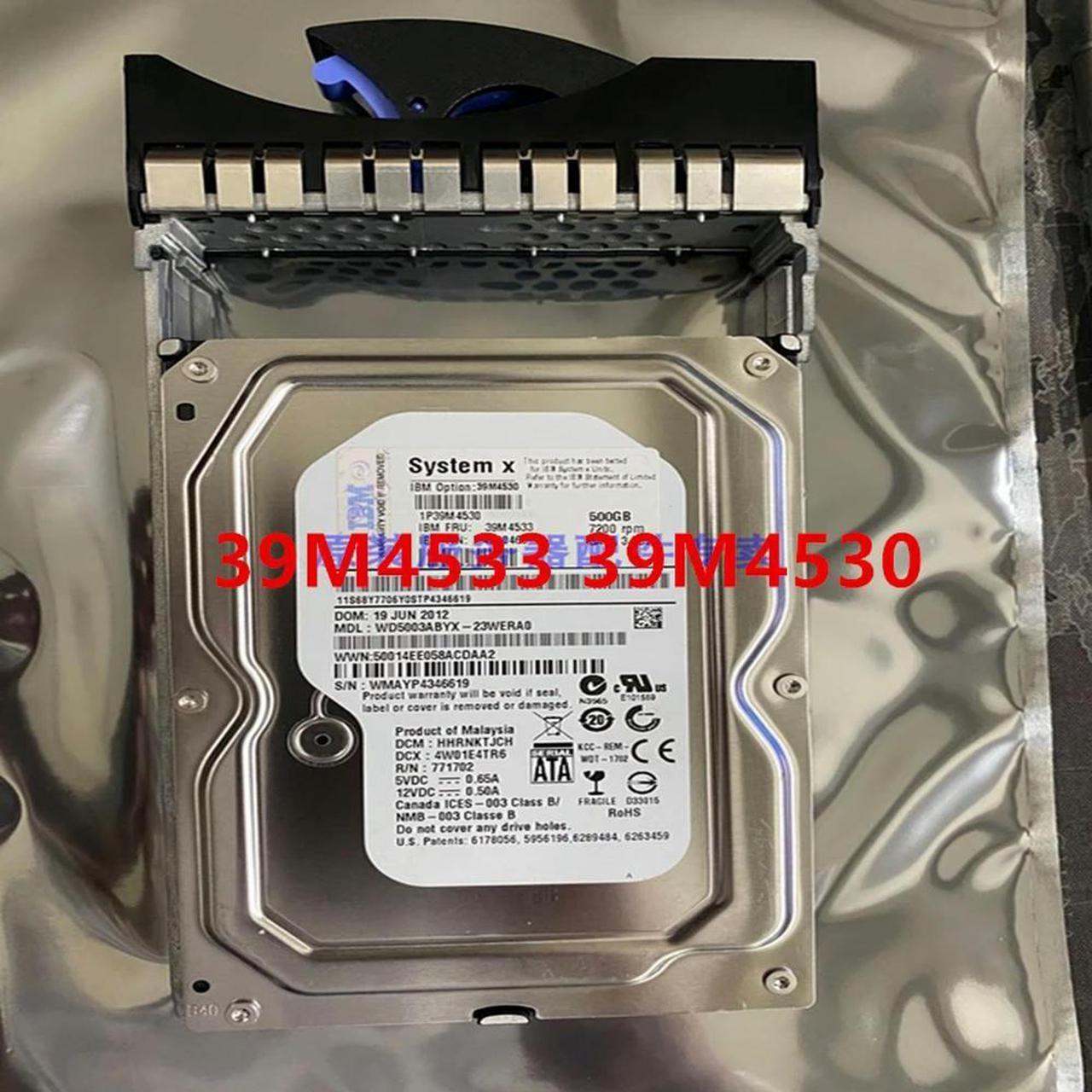 OwnShoe HDD For 500GB 3.5" SATA 6 Gb/S 64MB 7200RPM For Internal HDD For Server HDD For 39M4533 39M4530 42C0469