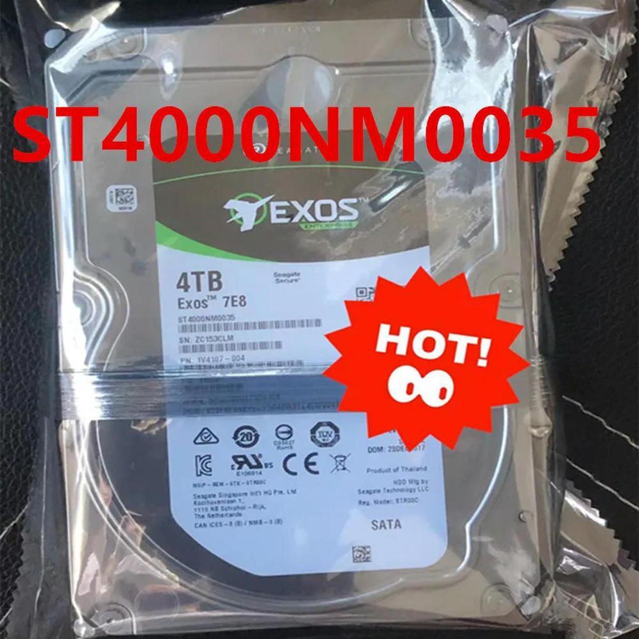 OwnShoe HDD For 4TB 3.5" SATA 6Gb/s 128MB 7200RPM For Internal Hard Disk For Enterprise Class HDD For ST4000NM0035