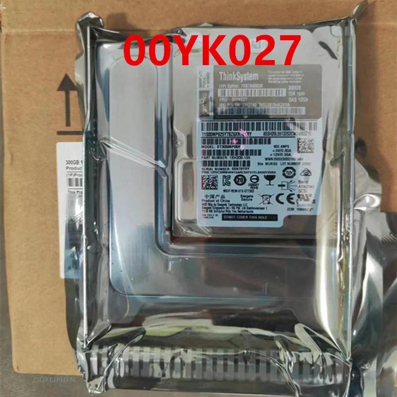 OwnShoe HDD For SR650 300GB 3.5" SAS 64MB 15000RPM For Server Hard Drive For 7XB7A00038 00YK027 ST300MP006