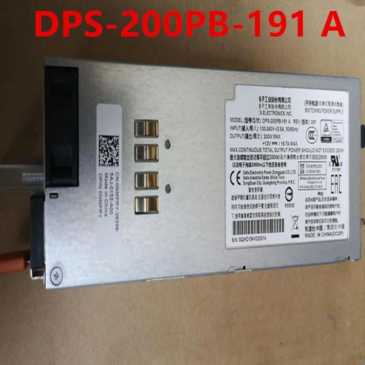 OwnShoe Almost PSU For N3024 N3048 200W Switching Power Supply DPS-200PB-191 A 0NMPRY DPS-200PB-191A