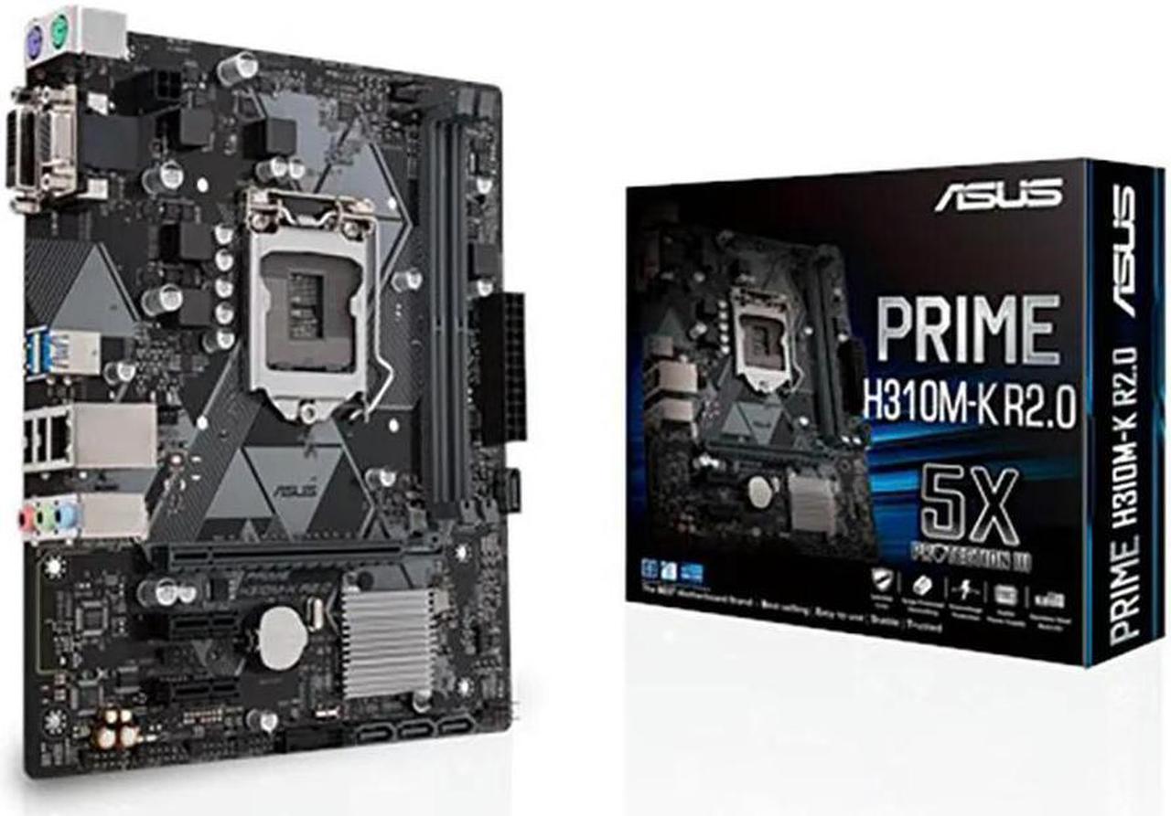 PRIME H310M-K R2.0 Motherboard H310 LGA 1151 Core i7/i5/i3 32GB DDR4 1151 Desktop H310 Mainboard