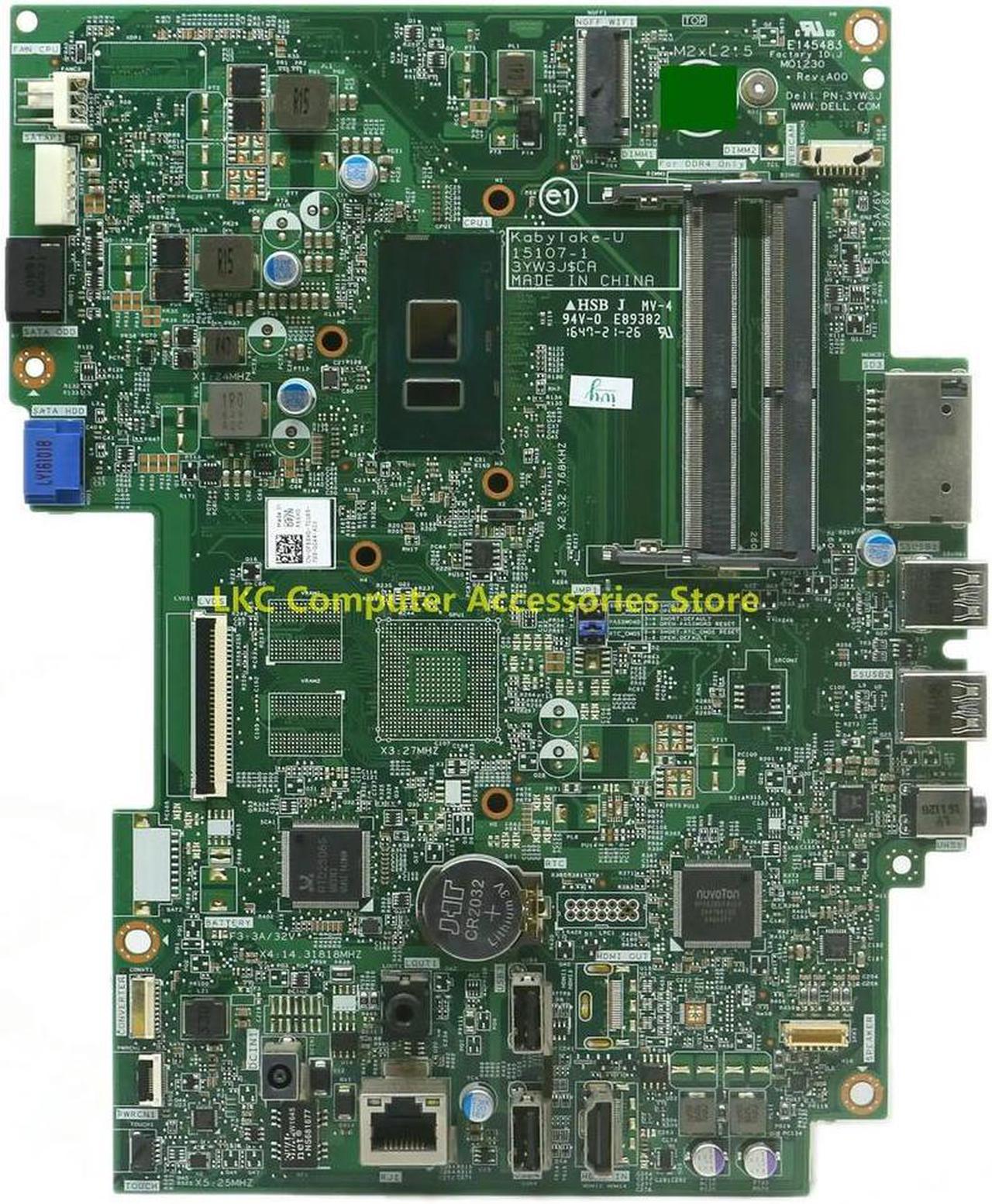 FOR Inspiron 20 3064 22 3264 24 3464 AIO All-In-One Motherboard F65XD 0F65XD CN-0F65XD 15107-1 Mainboard with 4415U