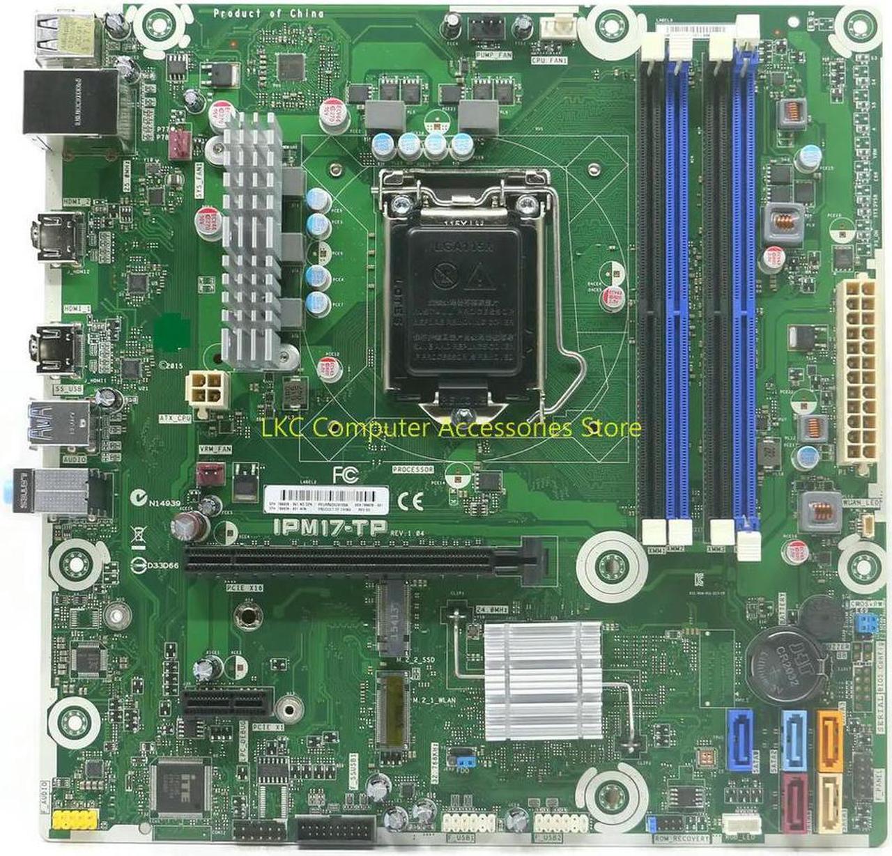 ForENVY 750 PHOENIX 860 Desktop Motherboard IPM17-TP Z170 LGA1151 799926-001 799926-601 DDR4 MB 100% Tested