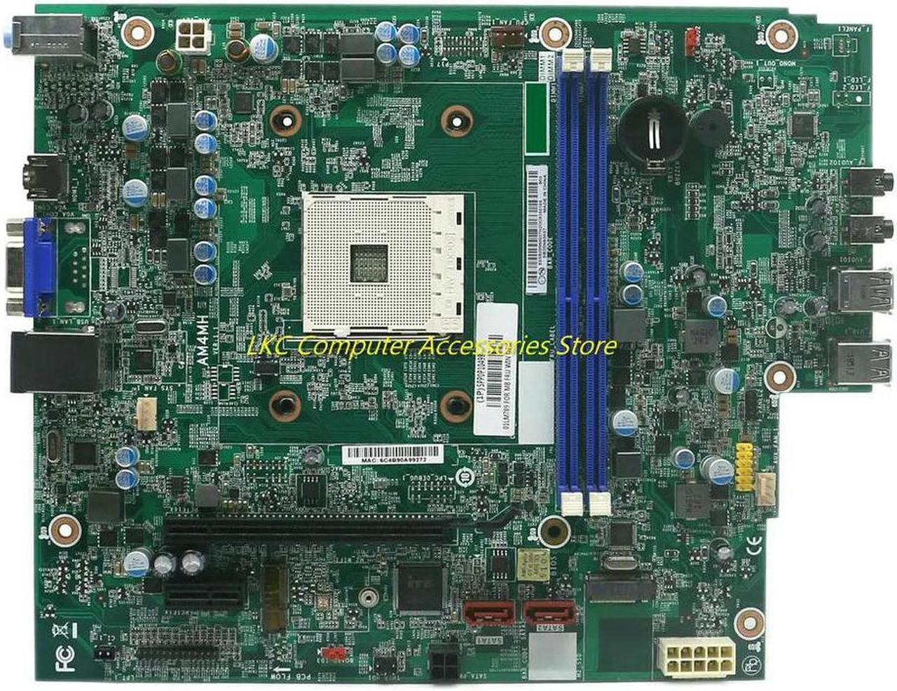 For ThinkCentre 510A-15ABR 720-18asu M5300k M5200k Desktop Motherboard AM4MH 01LM789 VER:1.1 AM4 DDR4 100% Tested