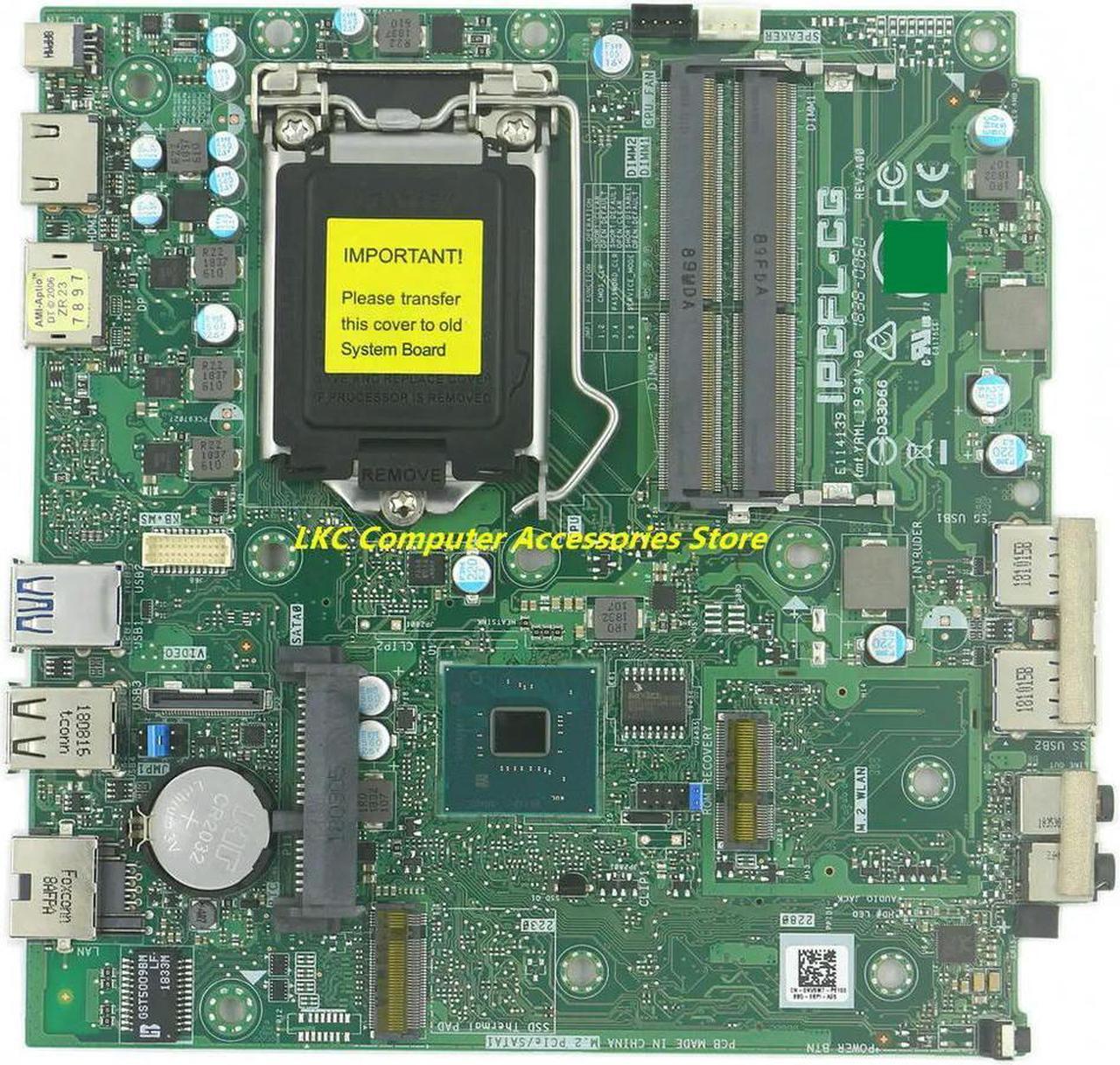 For OptiPlex 3060 MFF Motherboard CN-0NV0M7 0NV0M7 NV0M7 LGA1151 DDR4 IPCFL-CG Mainboard 100%Tested